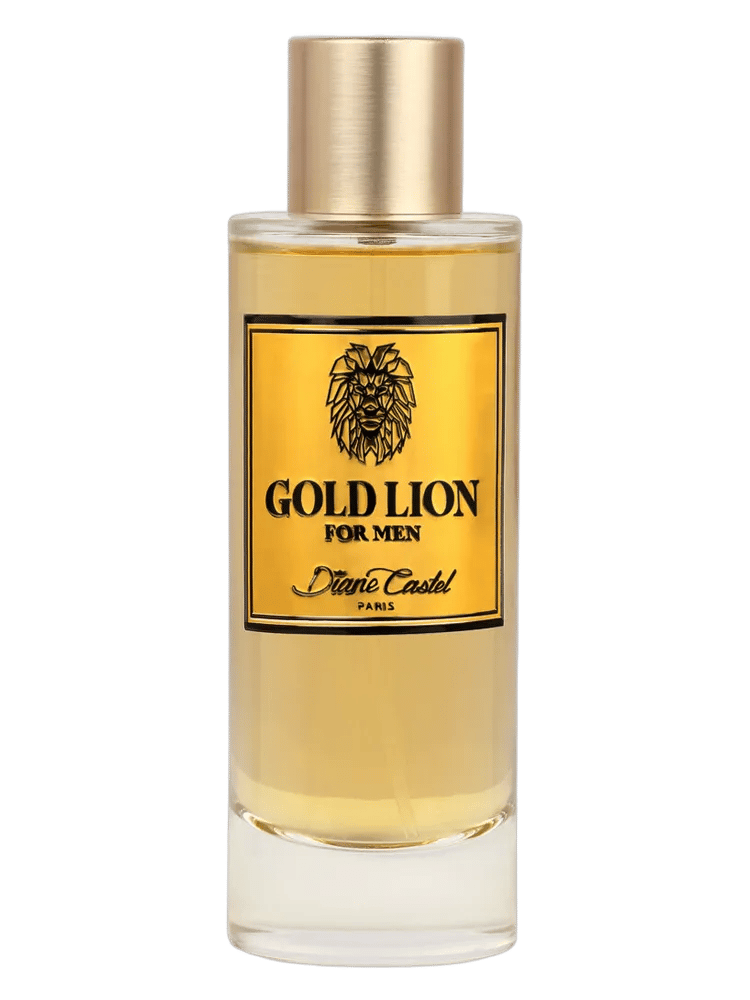 Gold Lion by Diane Castel