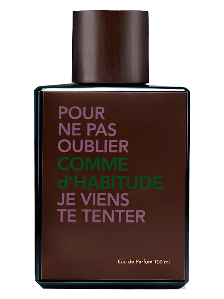 Comme d’Habitude by Histoires D'Eaux