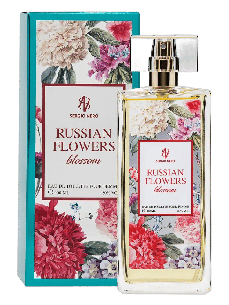 Russian Flowers Blossom by Sergio Nero