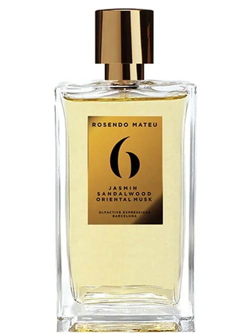 6 Jasmin Sandalwood Oriental Musk by Rosendo Mateu