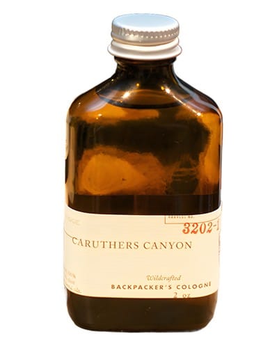 Caruthers Canyon Backpacker’s Cologne by Juniper Ridge