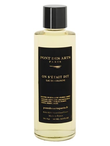 On s'Etait Dit Eau de Cologne by Pont Des Arts