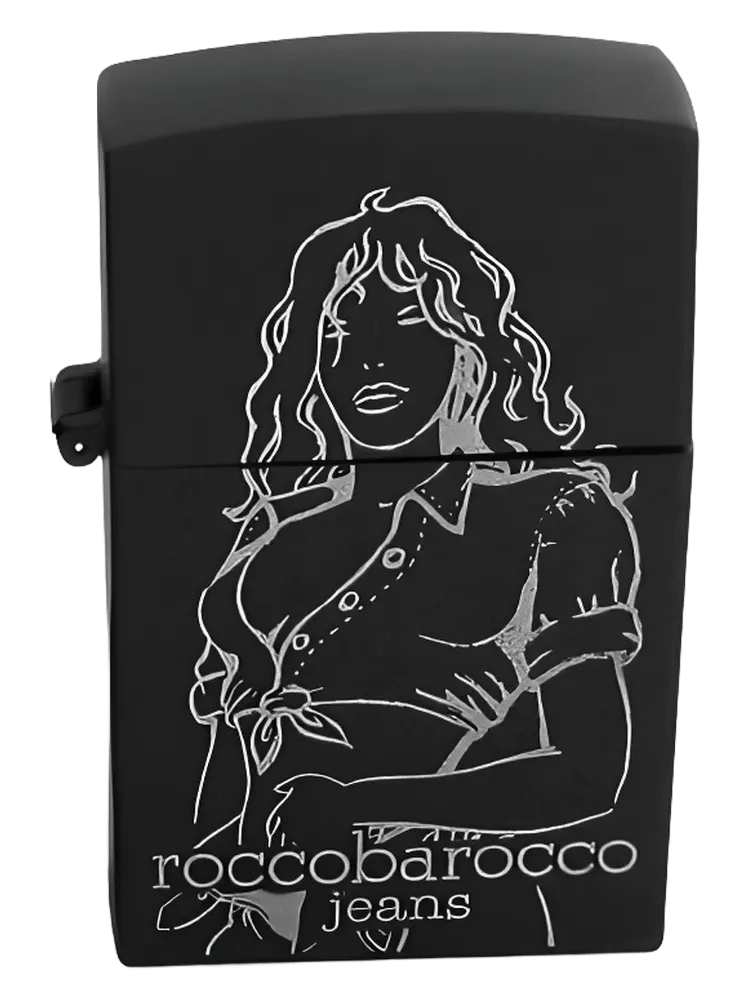 Black Jeans Femme by Roccobarocco